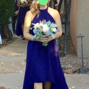 Halston Heritage High Neck Dress